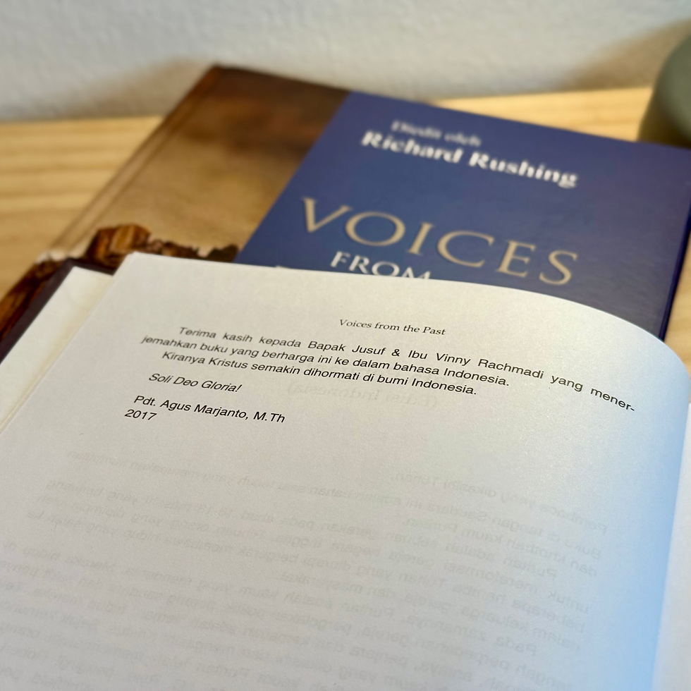 Thumbnail: Voices From the Past: Renungan Harian dari tulisan Kaum Puritan Vol. 1(HC)