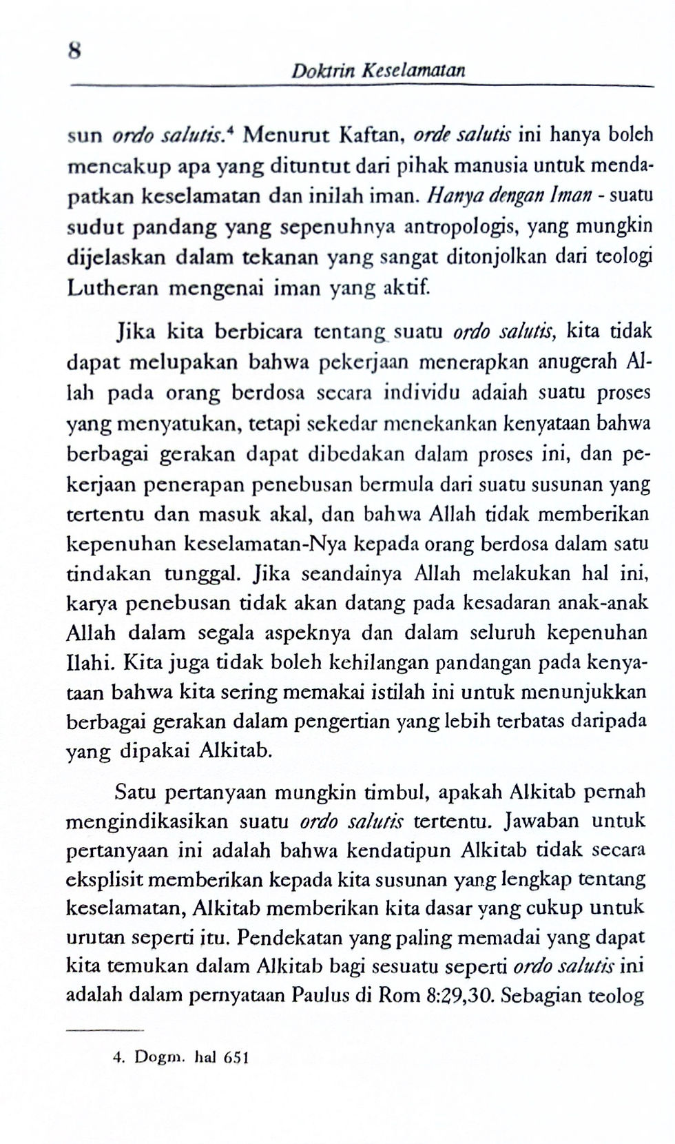 Thumbnail: Teologi Sistematika 4: Doktrin Keselamatan