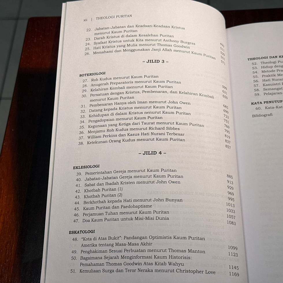 Thumbnail: Theologi Puritan, Jilid 3: Soteriologi