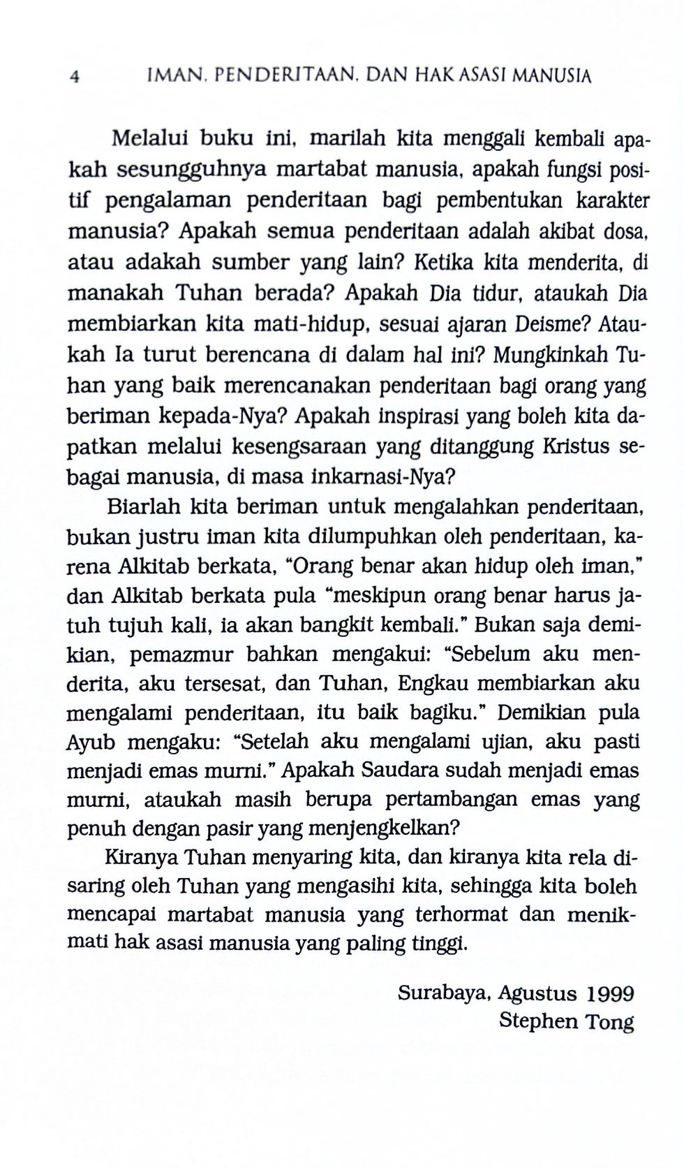 Thumbnail: Iman, Penderitaan, dan Hak Asasi Manusia