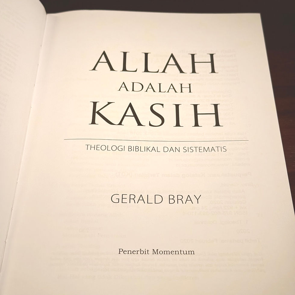 Thumbnail: Allah Adalah Kasih: Theologi Biblikal dan Sistematis