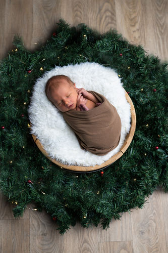 babyfotoshooting weihnachten, weihnachtsfotos