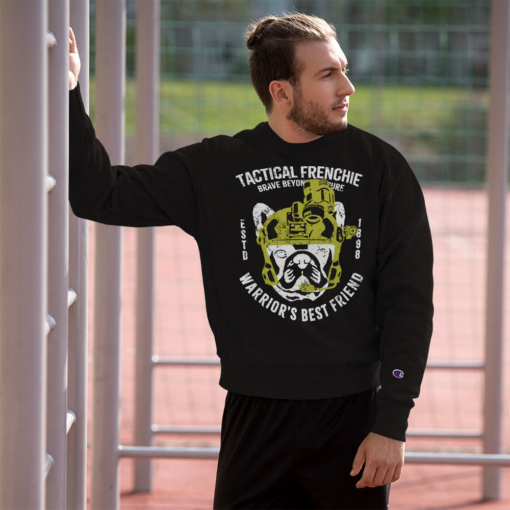 Champion Sweatshirt "TACTICAL FRENCHIE"