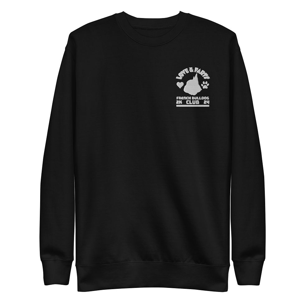 Unisex Premium Sweatshirt "French Bulldog Club"