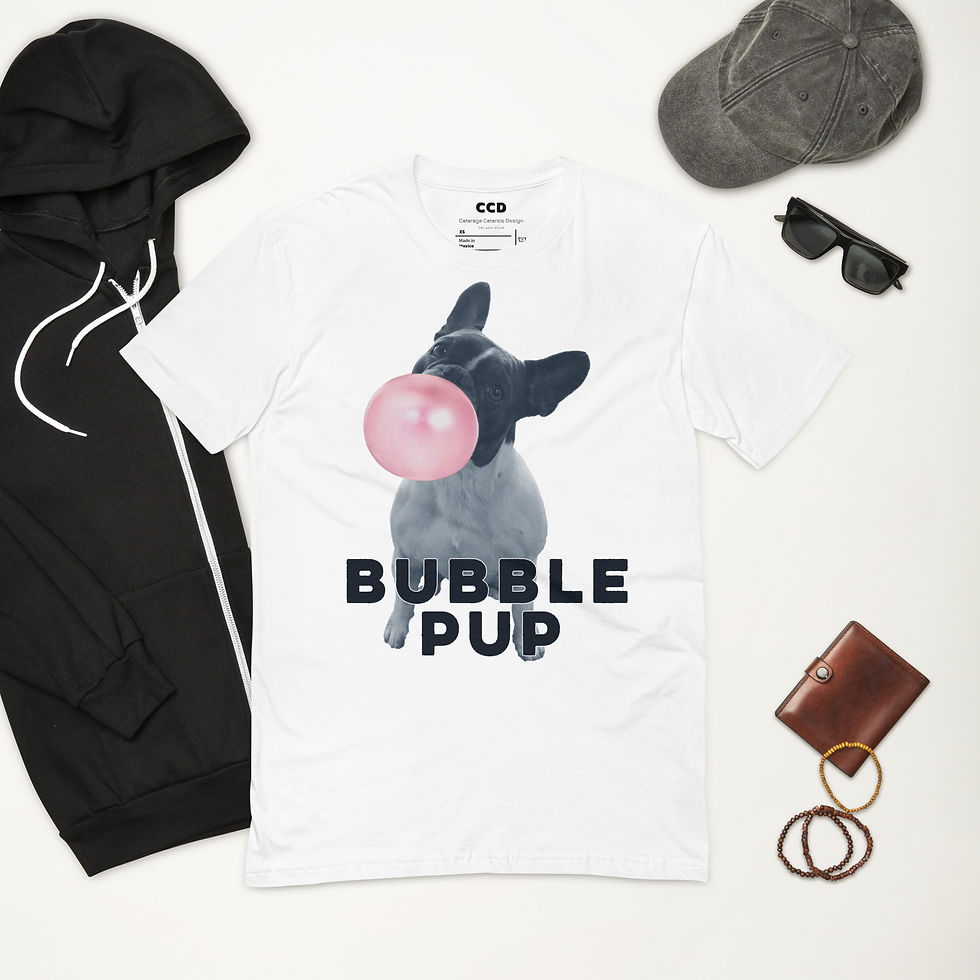 Short Sleeve T-shirt "BUBBLE PUP"
