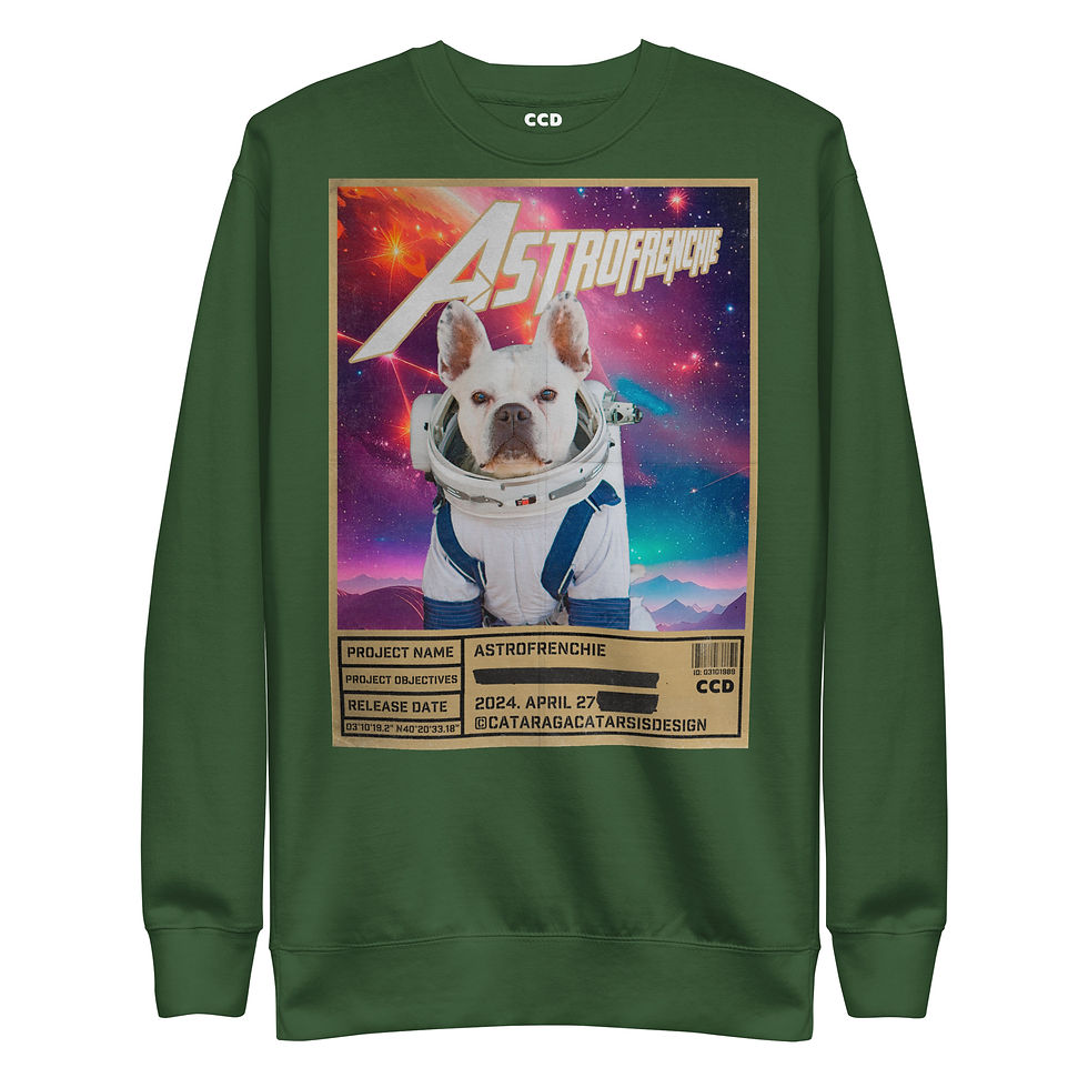 Unisex Premium Sweatshirt "Astrofrenchie"