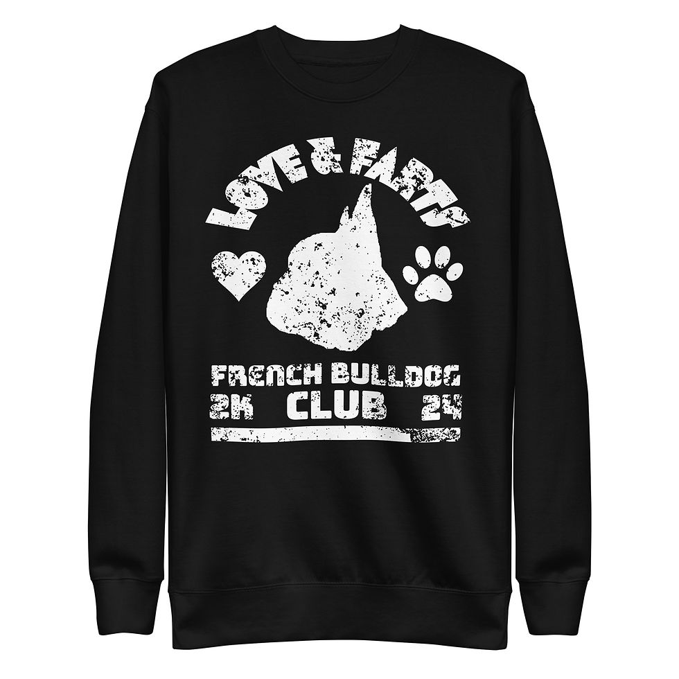 Unisex Premium Sweatshirt "French Bulldog Club"
