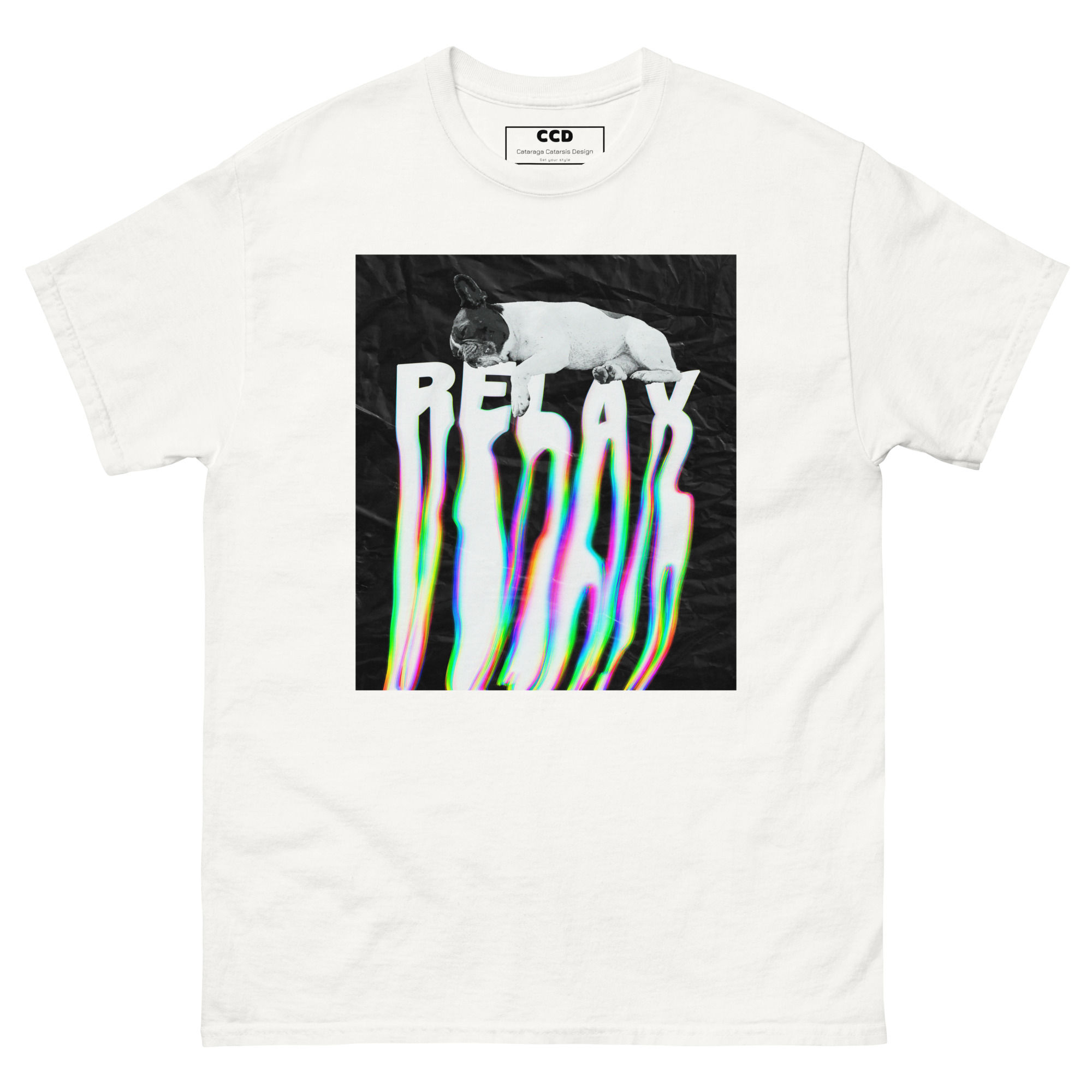 Men's classic tee "RELAX"