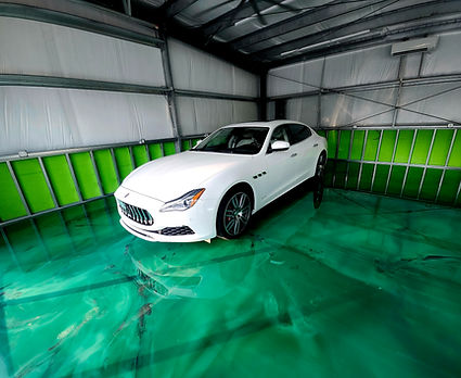 Dream cars on our Metalic floors