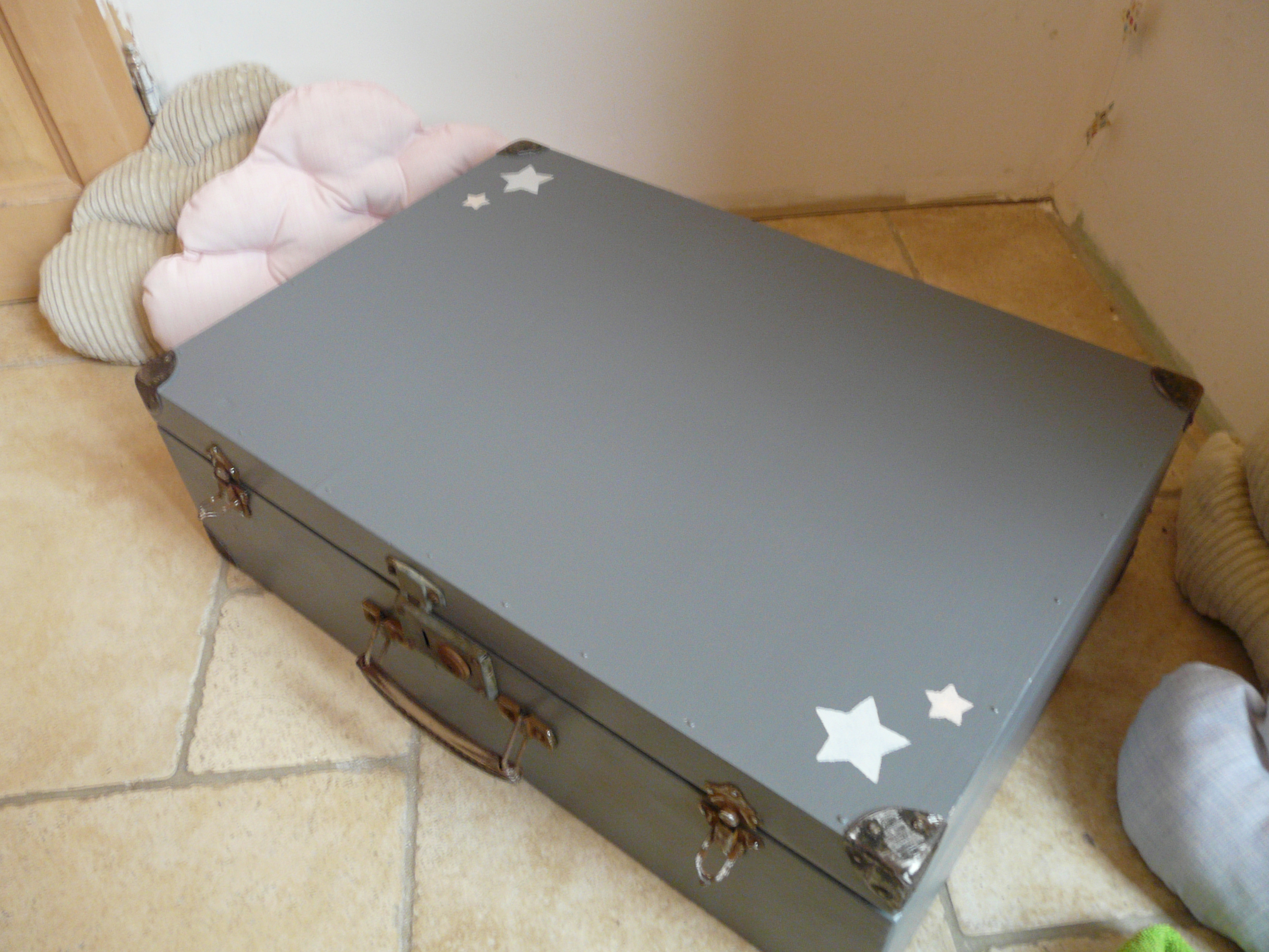 valise en bois, rangement
