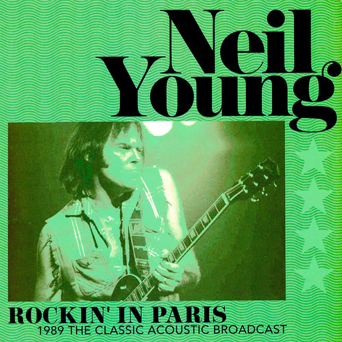 NEIL YOUNG LP Rockin' In Paris - 1989 The Classic Acoustic