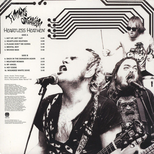 Miniatura: TIMMY'S ORGANISM LP Heartless Heathen