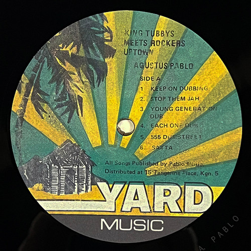 AUGUSTUS PABLO LP King Tubbys Meets Rockers Uptown (180 Grams