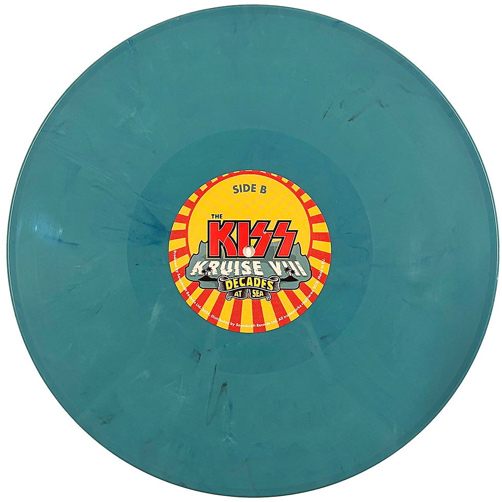 Thumbnail: KISS 2xLP Kruise VIII Decades at Sea (Blue Coloured Vinyls) 100 Numbered Copies)