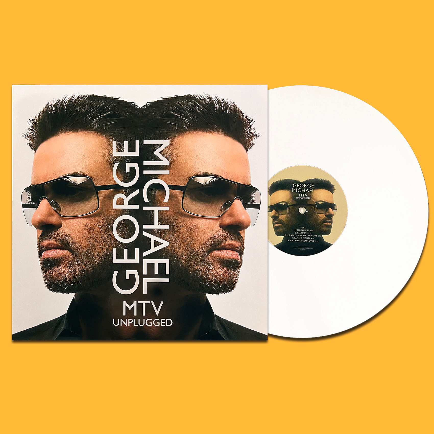 GEORGE MICHAEL LP MTV Unplugged (White Coloured Vinyl)