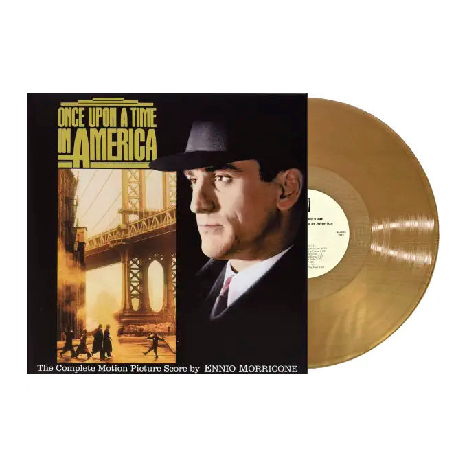 ENNIO MORRICONE LP Once Upon A Time In America (Gold Coloured Vinyl)