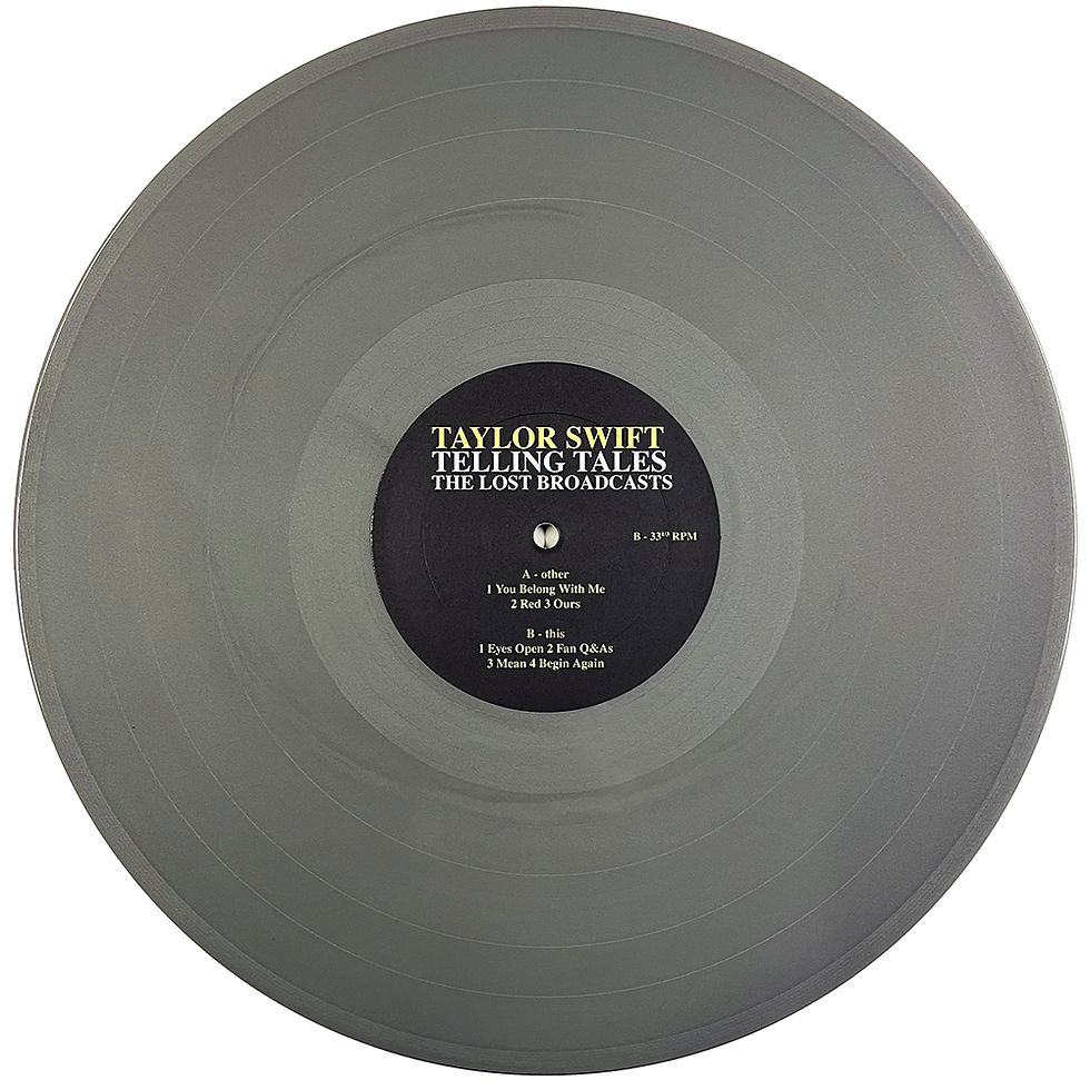 Miniatura: TAYLOR SWIFT 2xLP Telling Tales - The Lost Broadcasts (Silver Coloured Vinyls)
