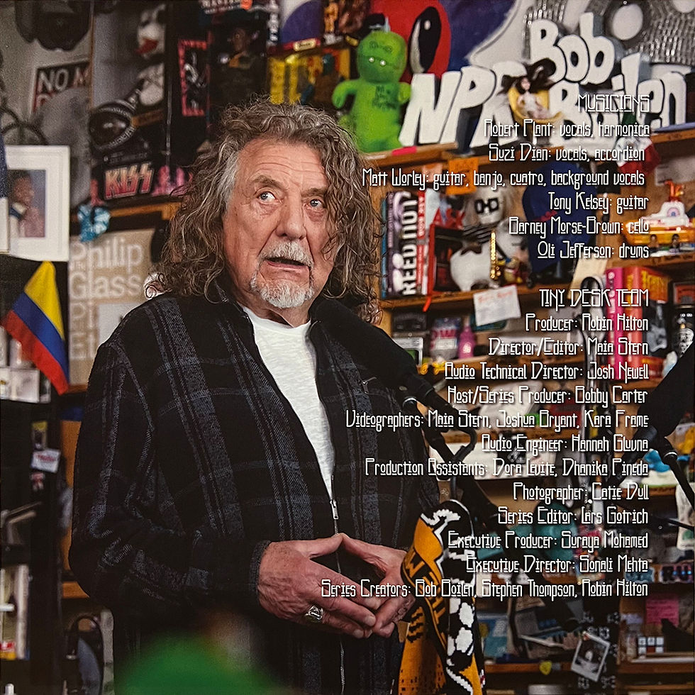 Miniatura: ROBERT PLANT LP NPR Tiny Desk Live (Green Lime Colour)