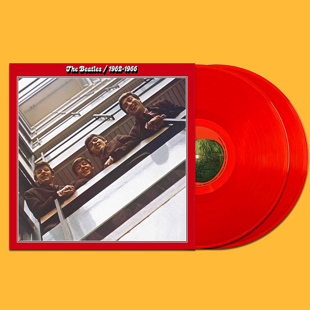 BEATLES 2xLP Red Album 1962-1966 (Red Coloured Vinyls)