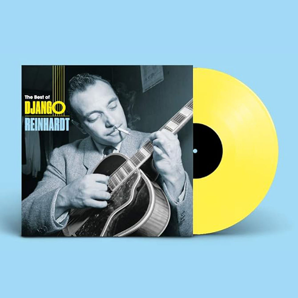 DJANGO REINHARDT LP The Best Of (Yellow Coloured 180 Gram Heavyweight Vinyl)