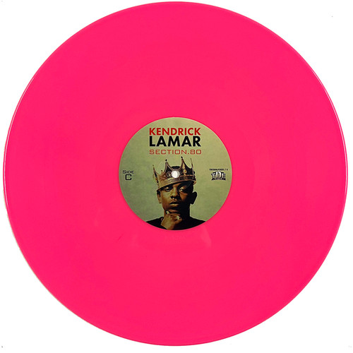 KENDRICK LAMAR 2xLP Section 80 (Pink Coloured Vinyls) Gatefold