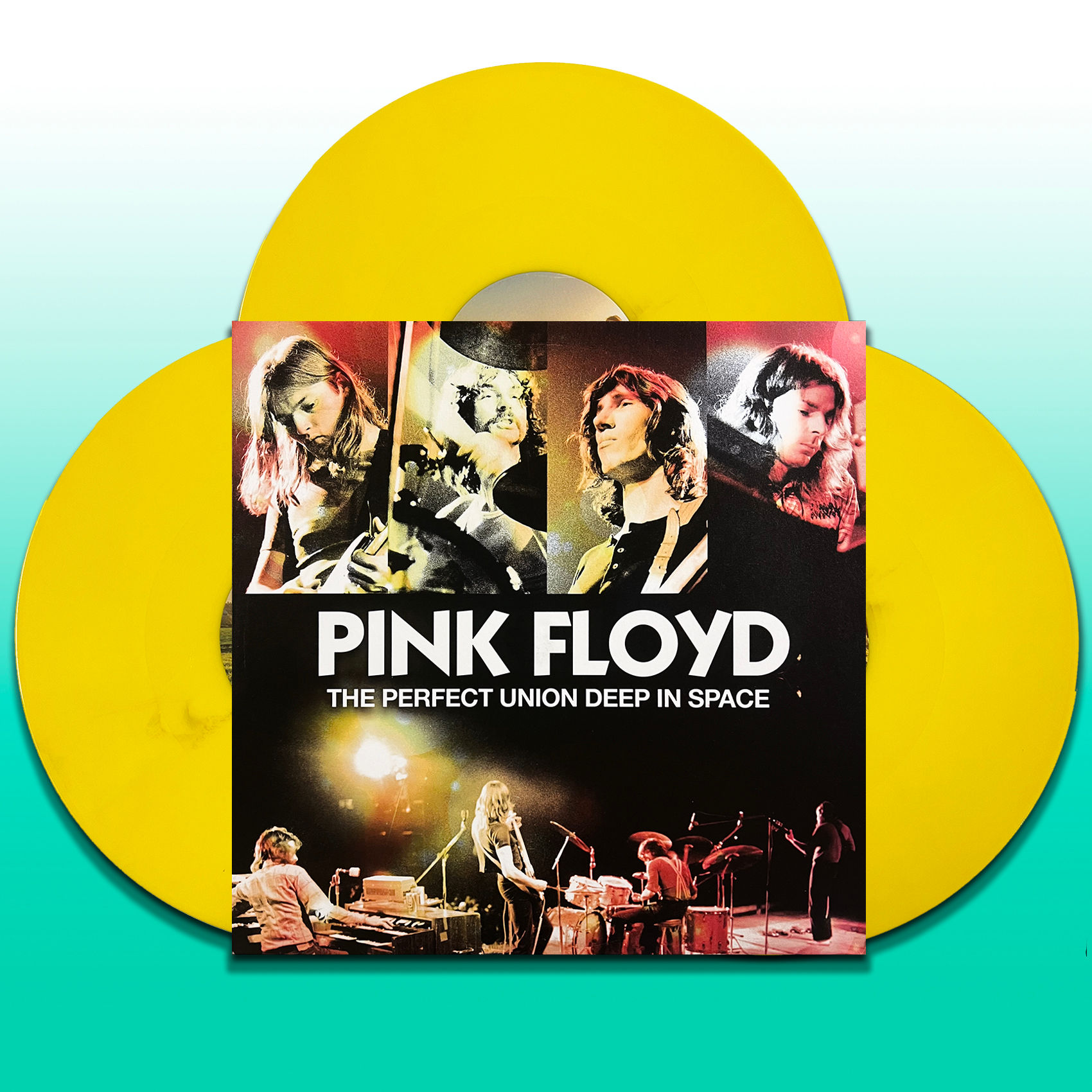 PINK FLOYD 3xLP The Perfect Union Deep In Space (Yellow Colour Vinyl) 300 Copies