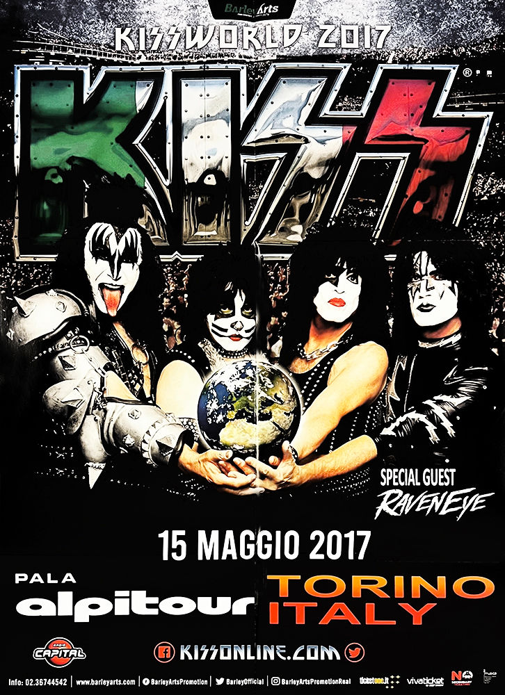 Thumbnail: KISS BOX SET 6xLP+DVD The Italian Leg 2017 (Coloured Vinyls) + Posters + Gadgets