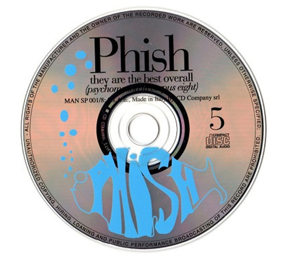 Miniatura: PHISH 2xCD They Are The Best Overall (Psychomotion In Corpus Eight) 5/6