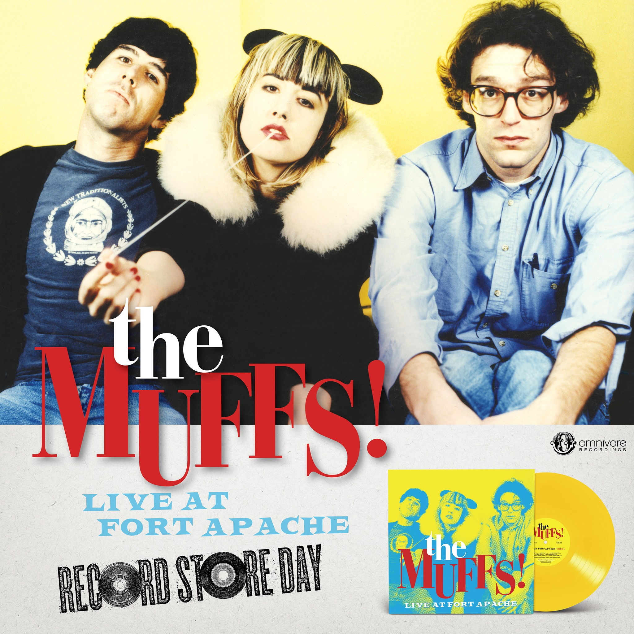 THE MUFFS LP Live At Fort Apache (Record Store Day 2026) Coloured Vinyl