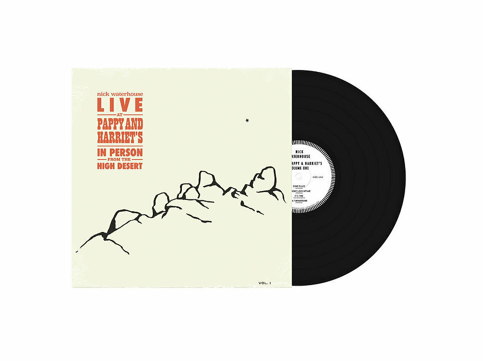 Thumbnail: NICK WATERHOUSE 2xLP Live At Pappy & Harriet's: In Person From The High Desert