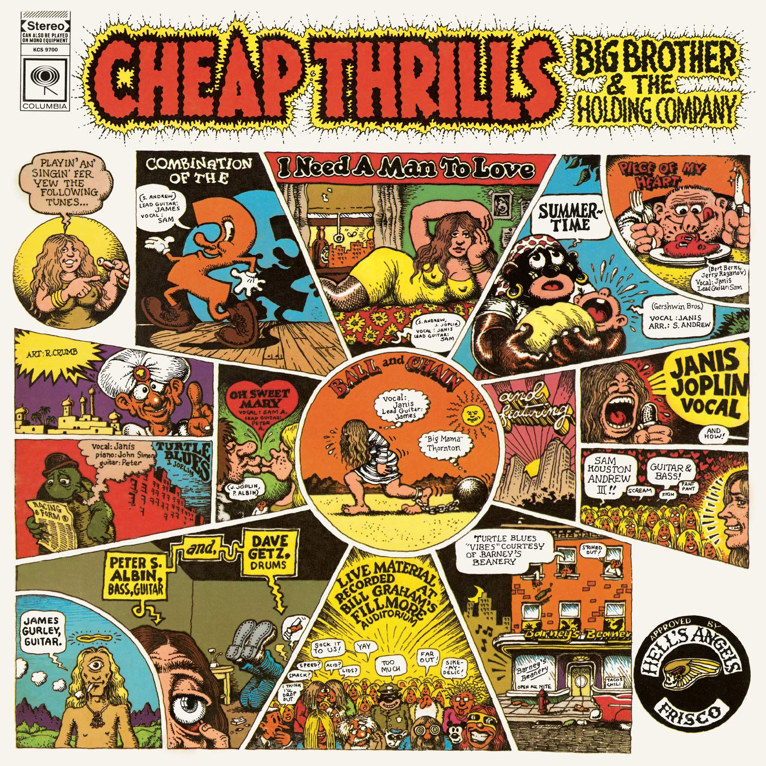 JANIS JOPLIN LP Cheap Thrills (180 Grams Heavyweight Vinyl)