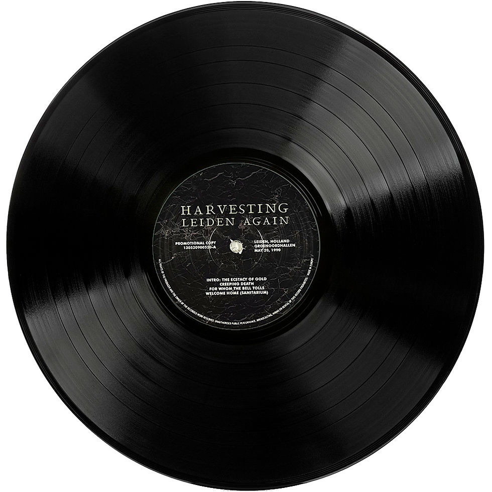 Miniatura: METALLICA 3xLP Harvesting Leiden Again (Black Vinyl) 100 Copies