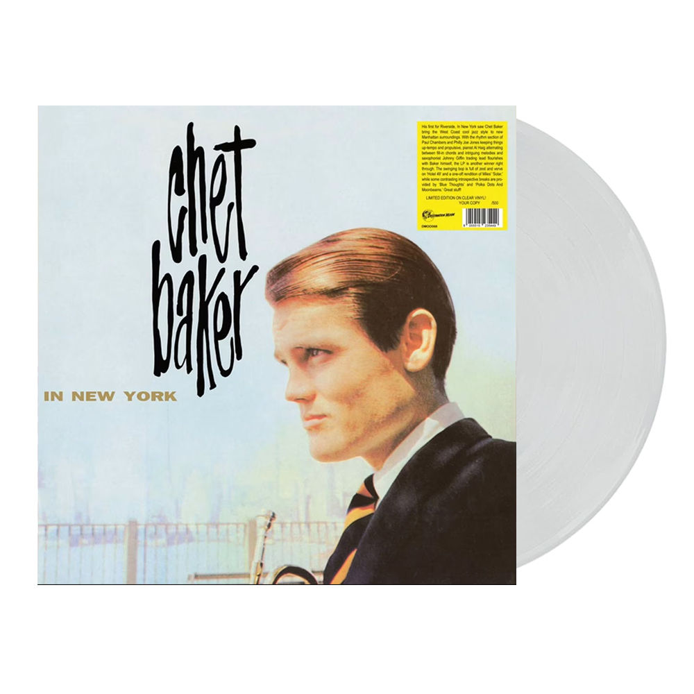 CHET BAKER LP In New York (Clear Coloured Numbered Vinyl)