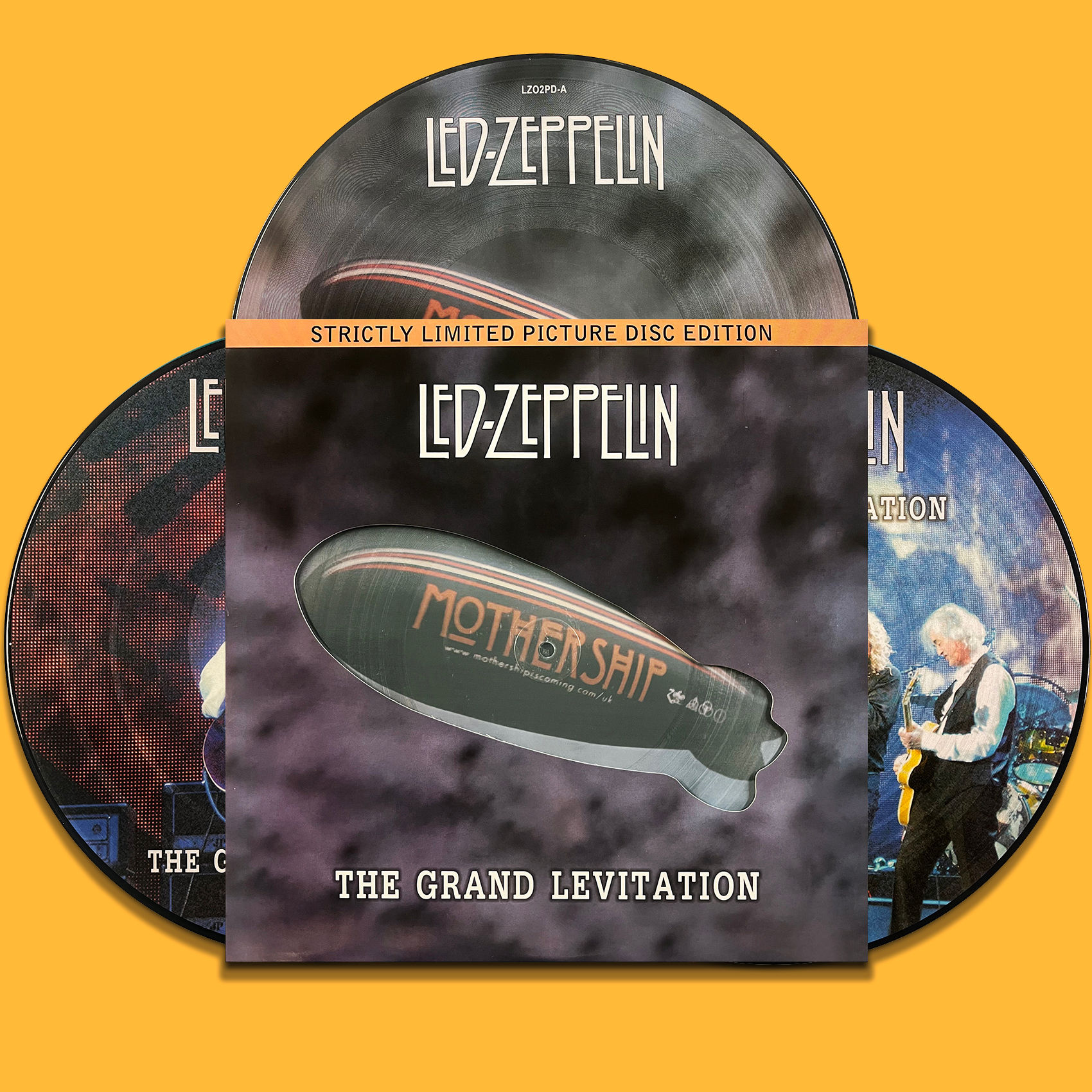 LED ZEPPELIN 3xLP The Grand Levitation (Strictly Limited Picture Disc Edition)