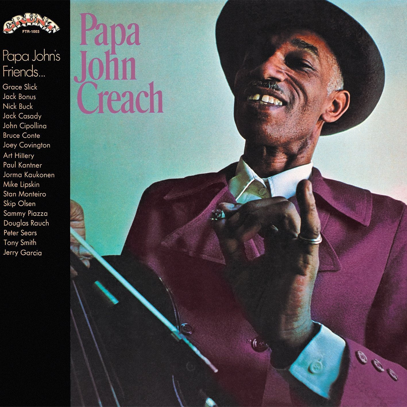 PAPA JOHN CREACH LP Papa John Creach (Blue Coloured Vinyl)