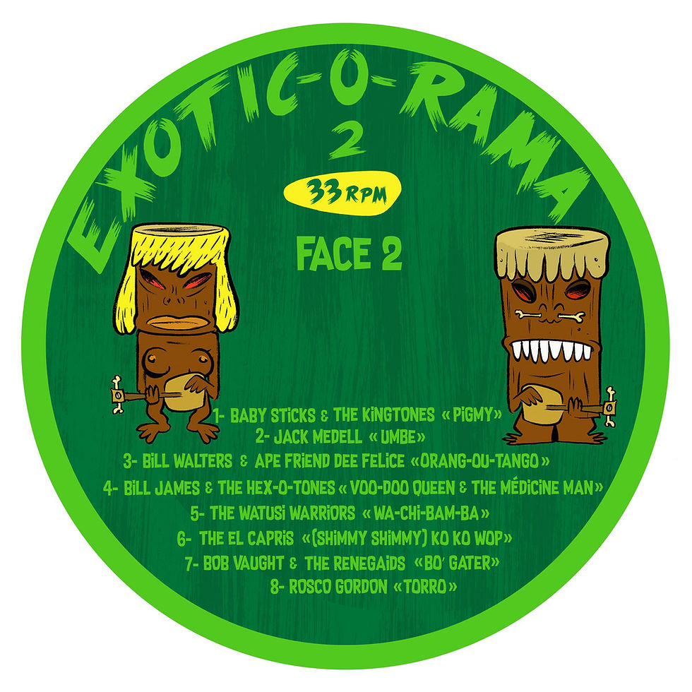 Miniatura: VARIOUS LP+CD Exotic-O-Rama Volume 2