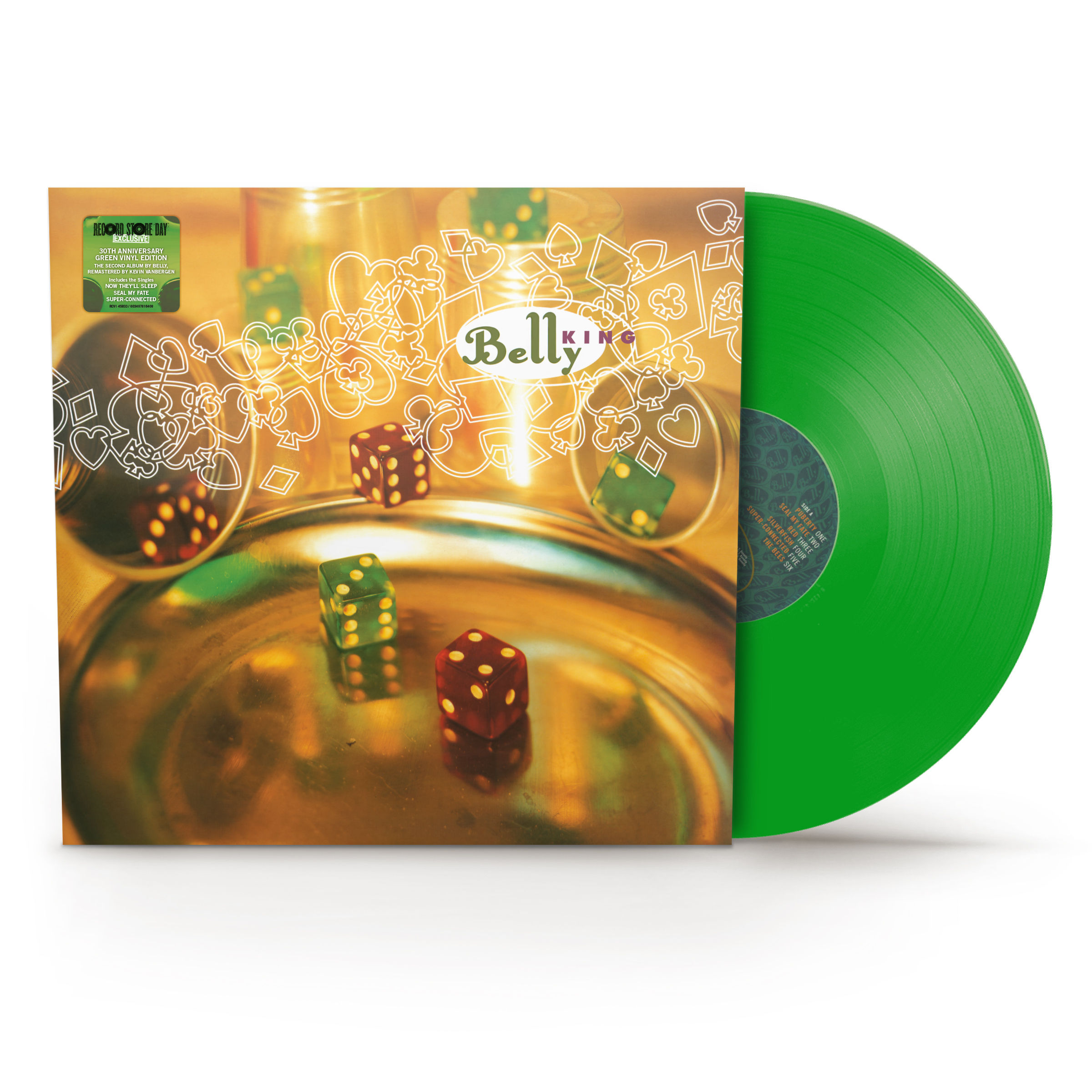 BELLY LP King (Green Coloured Vinyl) (Record Store Day 2025)