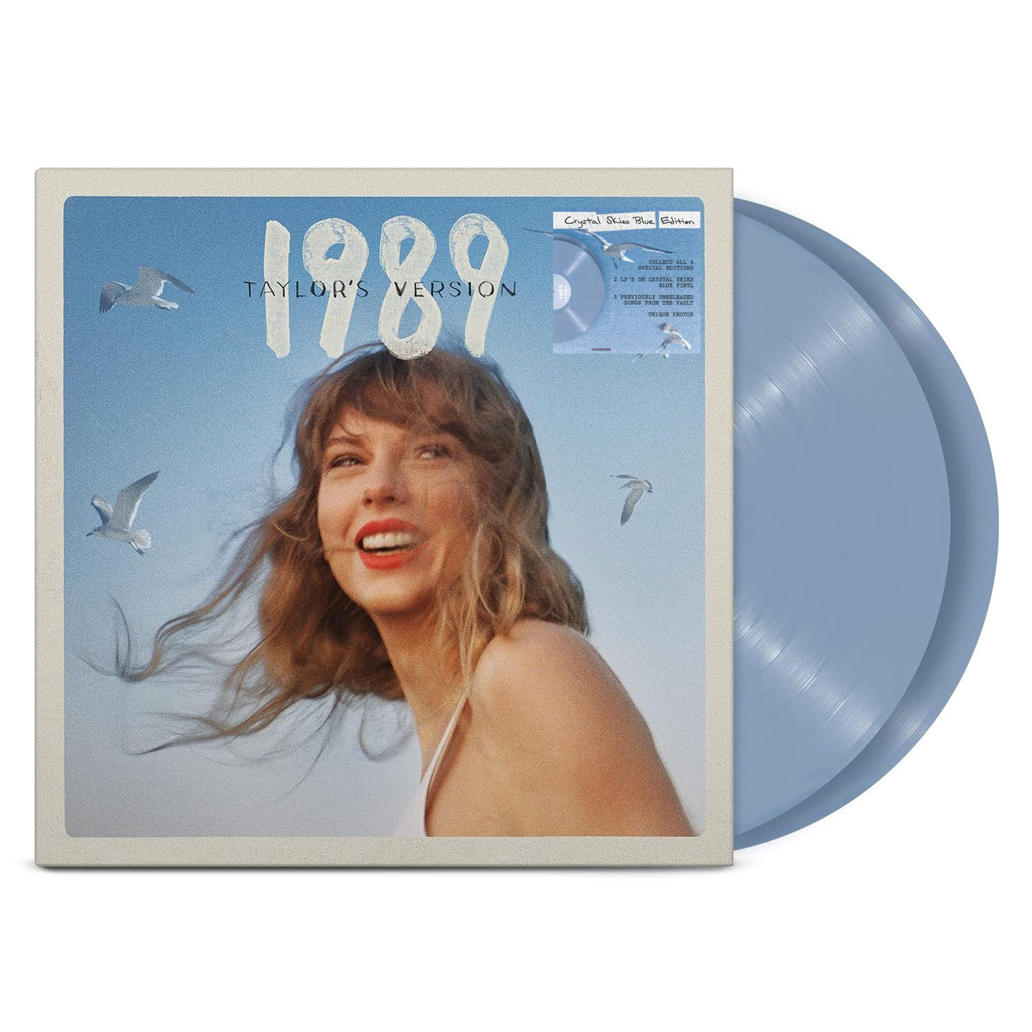 TAYLOR SWIFT 2xLP 1989 (Taylor's Version) (Crystal Skies Blue Coloured Edition)