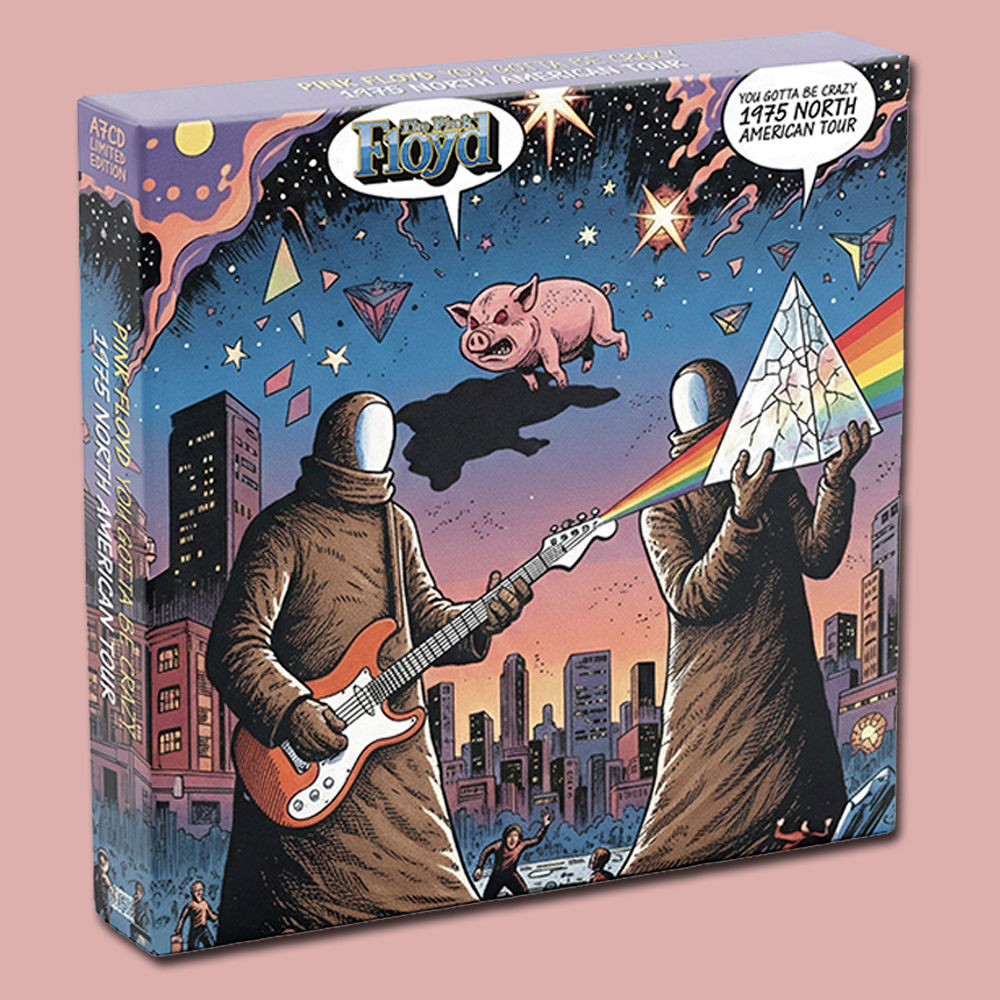 PINK FLOYD BOX SET 7xCD You Gotta Be Crazy 1975 North American Tour (200 Copies)