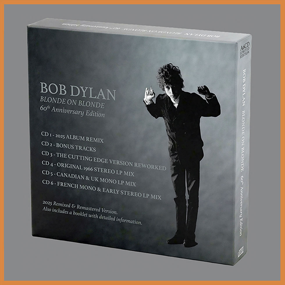 Miniatura: BOB DYLAN 6xCD BOX SET Blonde On Blonde 60th Anniversary Edi Remixed Remastered