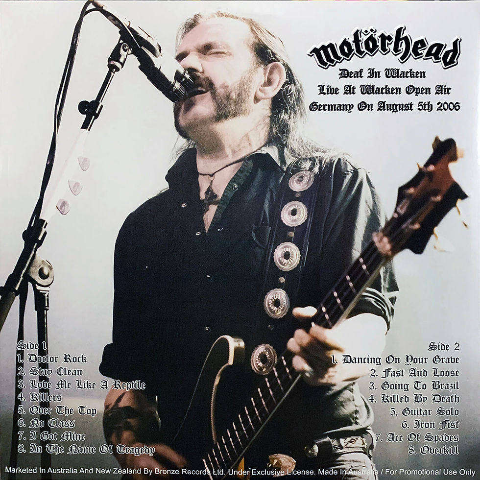 Miniatura: MOTORHEAD LP Deaf In Wacken (Deluxe Pop Up Cover)