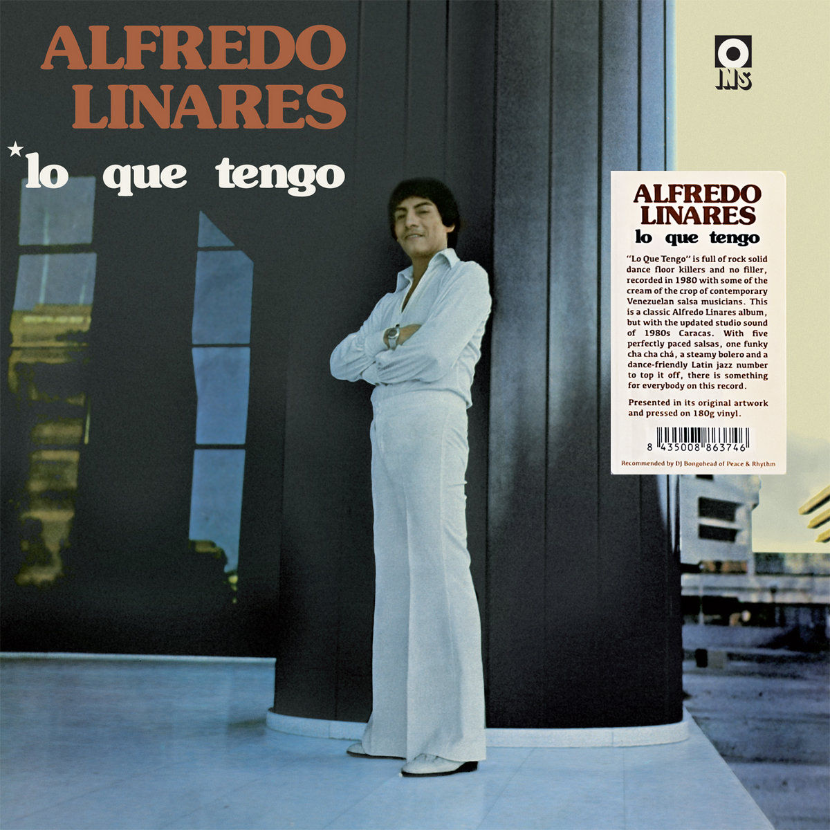 ALFREDO LINARES LP Lo Que Tengo (180 Gram Heavyweight Vinyl)