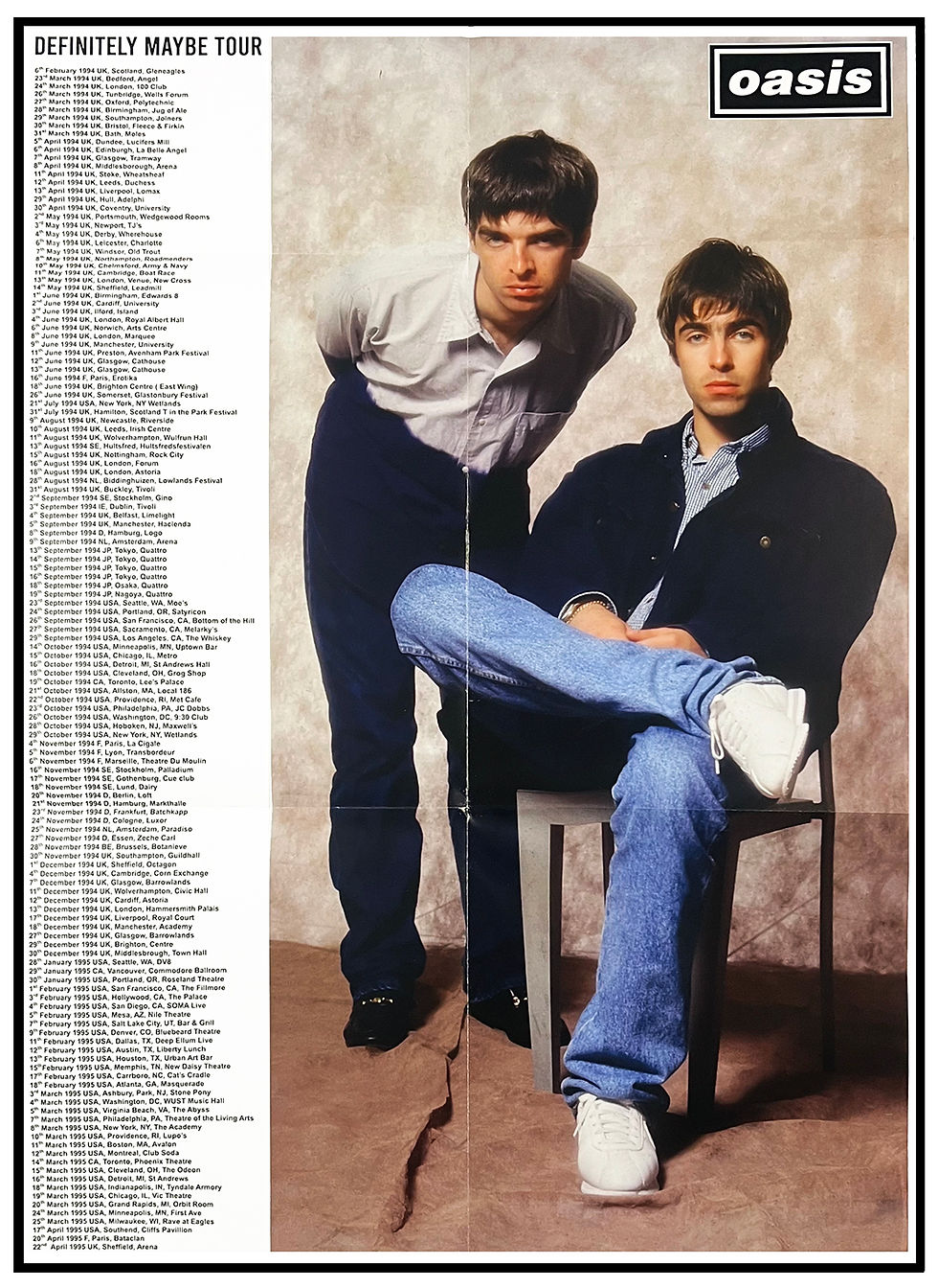 Miniatura: OASIS 2xLP+CD Wetlands Preserve (Blue & Green Smoked Coloured) Test Pressing