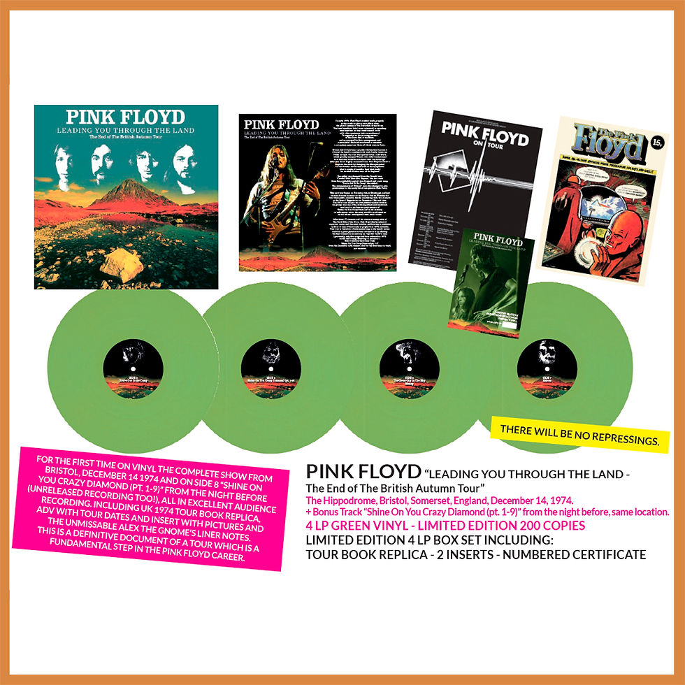 Thumbnail: PINK FLOYD BOX SET 4xLP Leading You Through The Land (Green Colour 200 Copies)