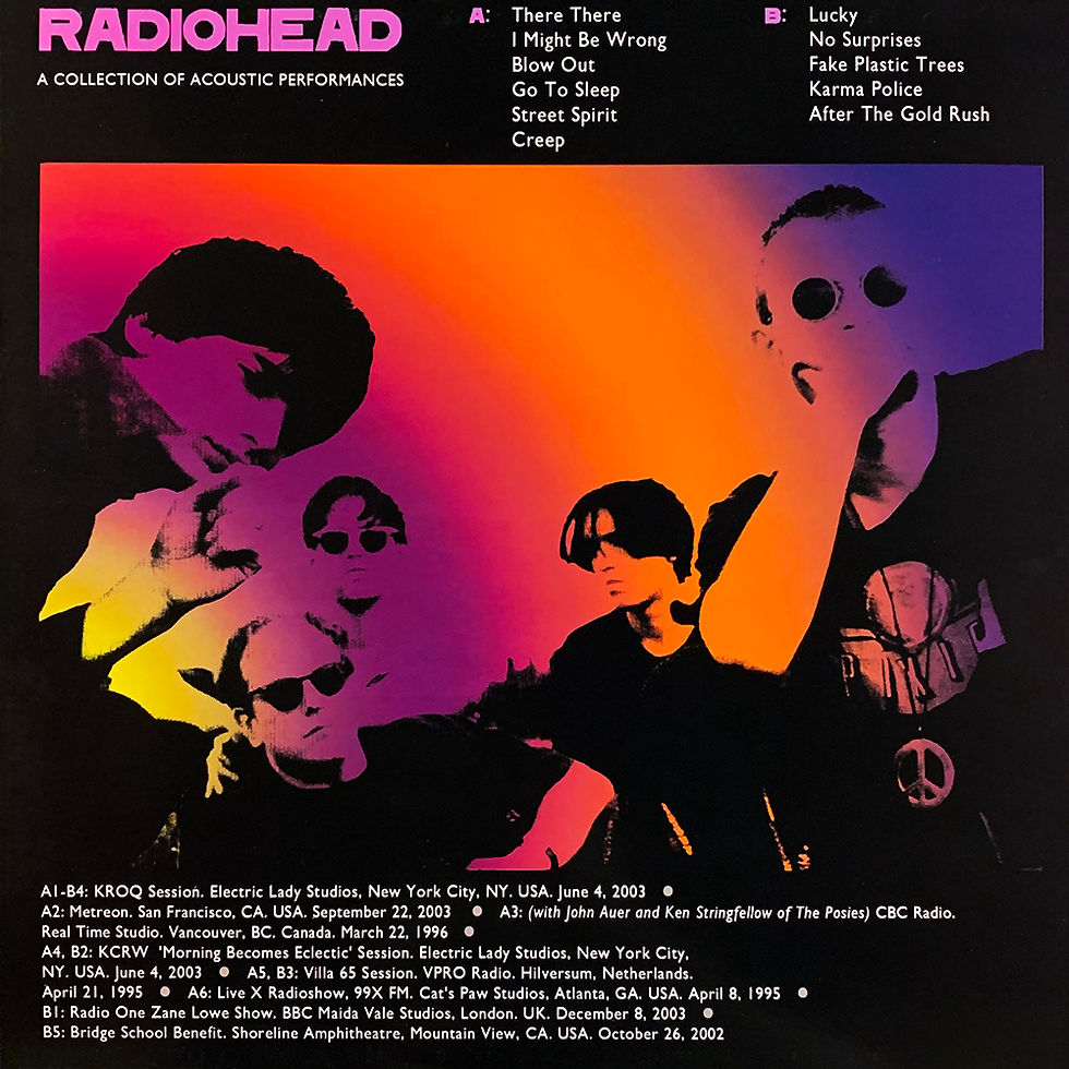 Miniatura: RADIOHEAD LP Unplugged - A Collection Of Acoustic Performances (Red Marbled)