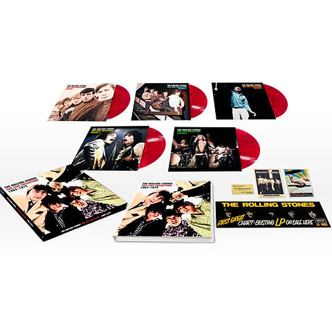 ROLLING STONES 5xLP BOX SET The Live Collection 1963-1972 (Smokey