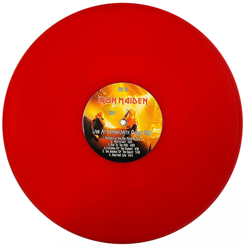 Thumbnail: IRON MAIDEN 2xLP Live At Hammersmith Odeon 1982 (Red Coloured Vinyls)