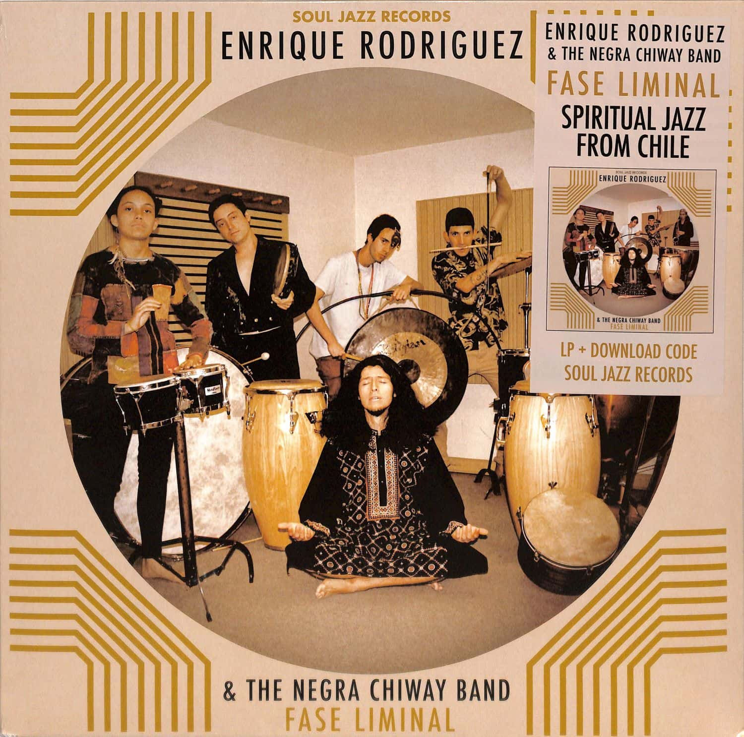 ENRIQUE RODRIGUEZ & THE NEGRA CHIWAY BAND 2xLP Fase Liminal