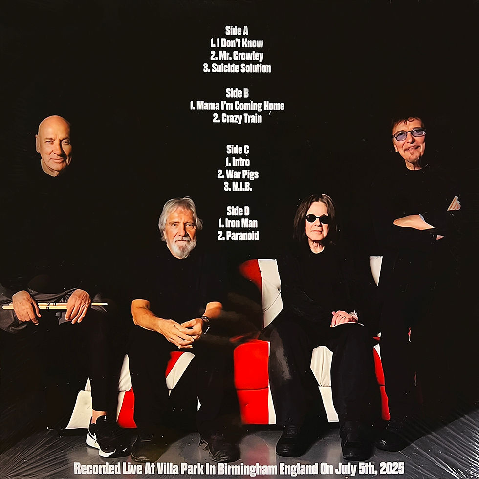 Miniatura: BLACK SABBATH - OZZY OSBOURNE 2xLP Back to the Beginning - The Final Concert