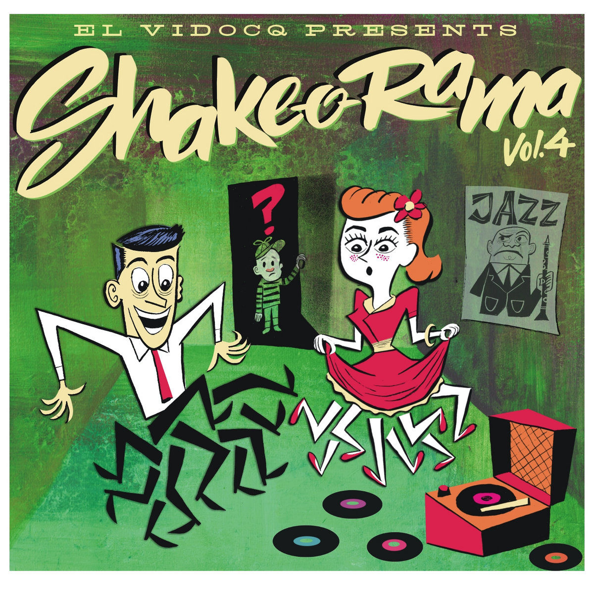 VARIOUS LP+CD Shake-O-Rama Volume 4